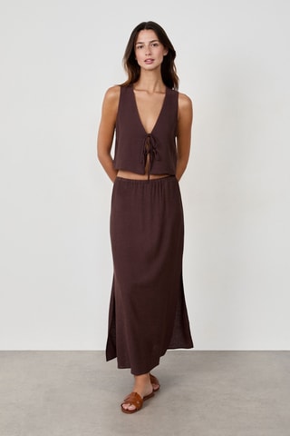 Top Timeless Summer - Marron