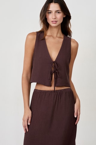Top Timeless Summer - Marron