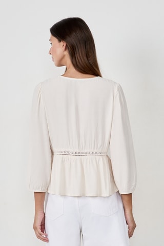 Blouse Coastal Cowgirl - Blanc