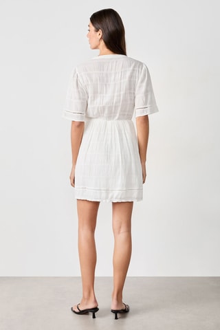 Robe patineuse Craty retreat - Blanc