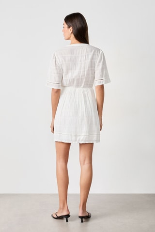 Robe patineuse Craty retreat - Blanc