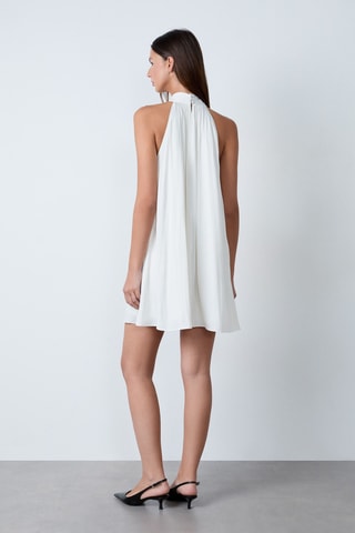 Robe trapèze On The Guest Liste - Blanc