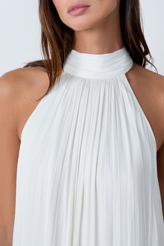 Robe trapèze On The Guest Liste - Blanc