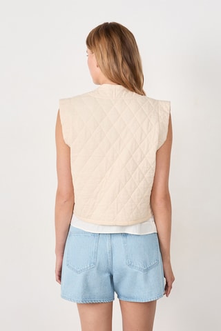 Veste sans manches Coastal Cowgirl - Ecru