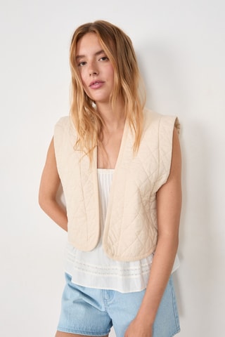 Veste sans manches Coastal Cowgirl - Ecru