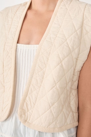 Veste sans manches Coastal Cowgirl - Ecru