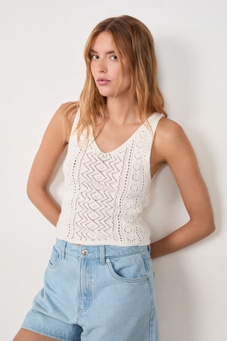 Top Coastal Cowgirl - Blanc