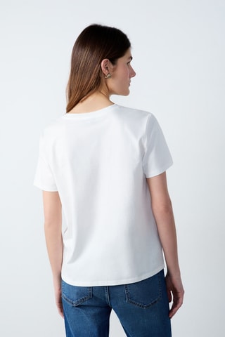 T-shirt Afternoon Light - Blanc