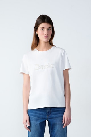 T-shirt Afternoon Light - Blanc