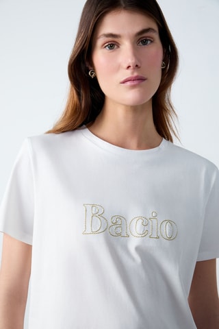 T-shirt Afternoon Light - Blanc