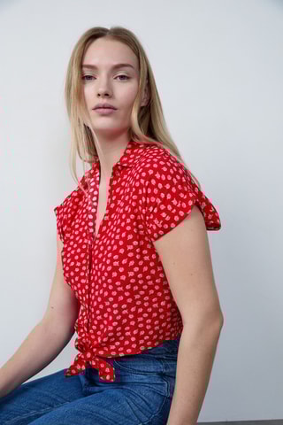 Chemisier Capsule - Rouge