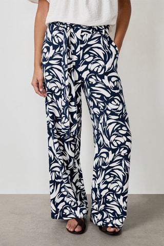 Pantalon Capsule Vacance - Bleu marine