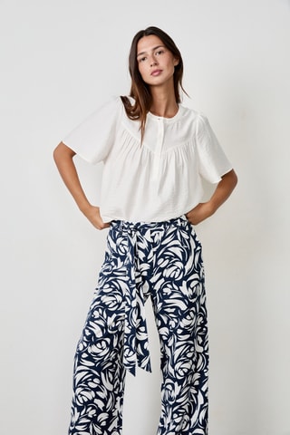 Pantalon Capsule Vacance - Bleu marine