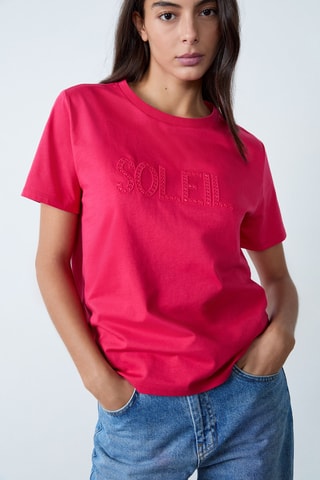 T-shirt Mordern Gypset - Fuchsia