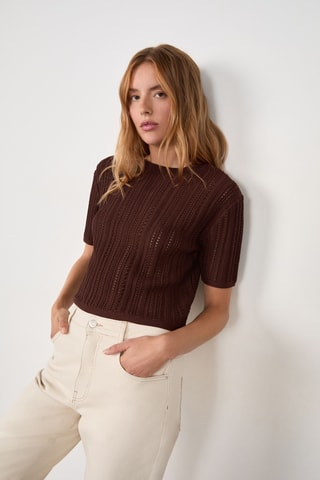Top Timeless Summer - Marron