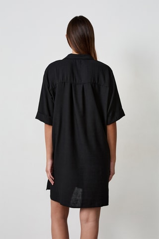 Robe chemise Timeless Summer - Noir