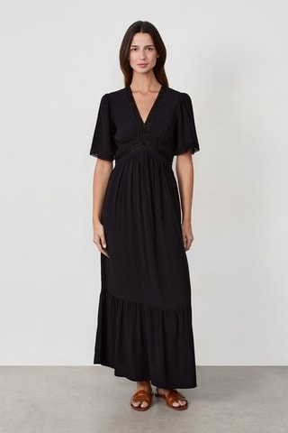 Robe longue Coastal Cowgirl - Noir