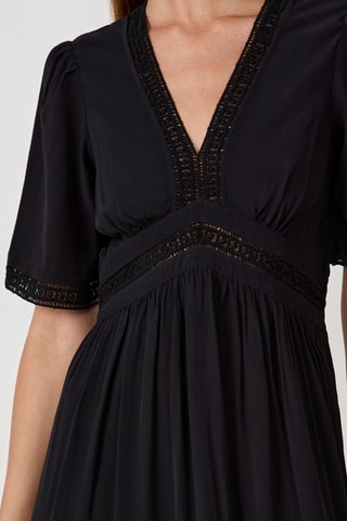 Robe longue Coastal Cowgirl - Noir