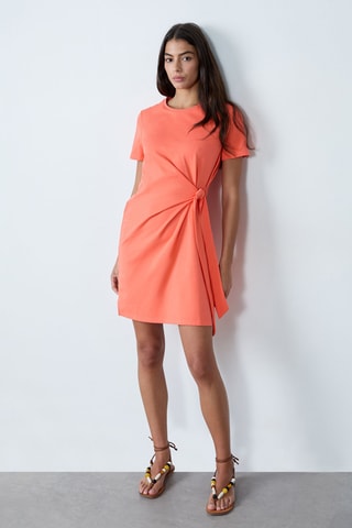 Robe droite Vintage St Tropez - Corail