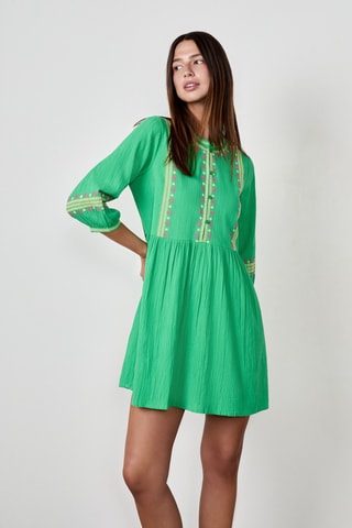 Robe patineuse Craty Retreat - Vert