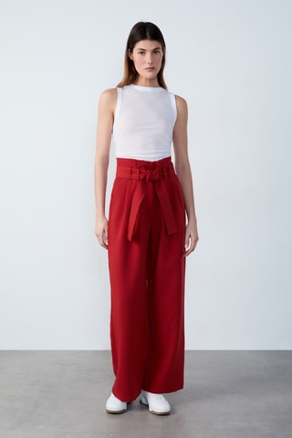 Pantalon Afetrnoon Light - Rouge