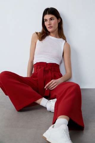 Pantalon Afetrnoon Light - Rouge