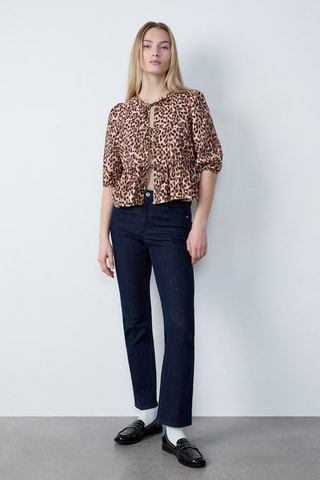 Chemisier Boulevard Beaumarchais - Marron