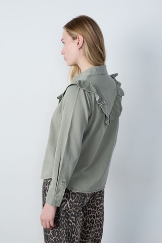 Chemisier Capsule Broderie - Kaki