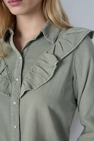 Chemisier Capsule Broderie - Kaki