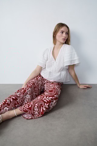 Pantalon Afternoon Light - Bordeaux