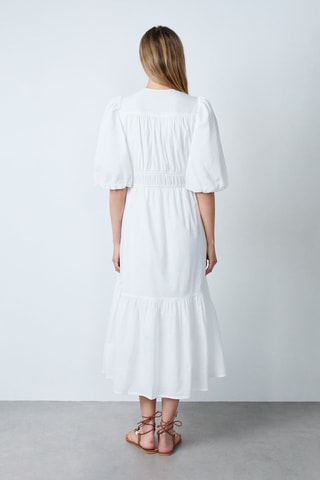 Robe longue Vintage St Tropez - Blanc