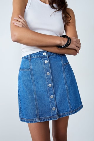 Jupe en jean Essentiel - Bleu marine