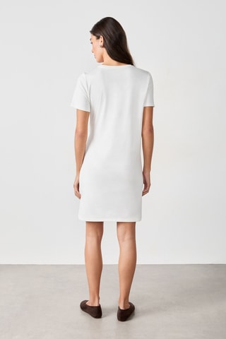 Robe droite Indispensables - Blanc