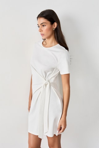 Robe droite Indispensables - Blanc