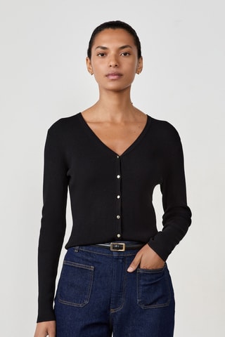 Gilet French Girl Era - Noir