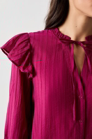 Chemisier Vintage St Tropez - Fuchsia