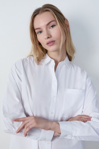 Robe chemise Boulevard Beaumarchais - Blanc