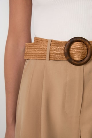 Short taille haute Vintage St Tropez - Beige