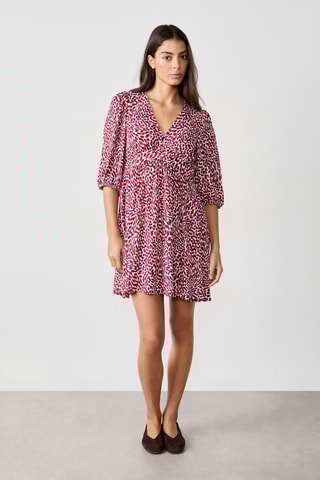 Robe patineuse Vintage St Tropez - Violet