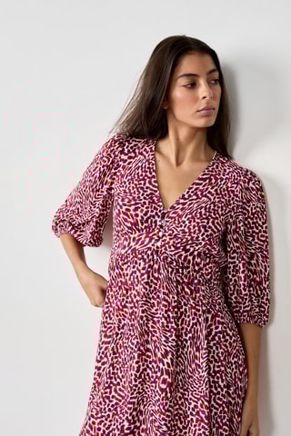 Robe patineuse Vintage St Tropez - Violet