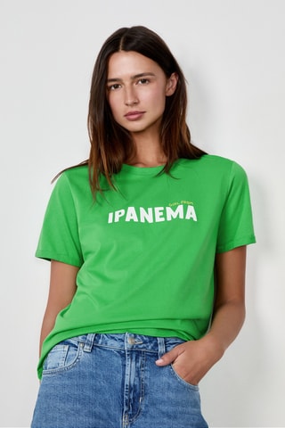 T-shirt Craty Retreat - Vert