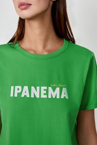 T-shirt Craty Retreat - Vert