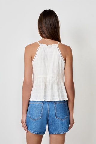 Top Coastal Cowgirl - Blanc