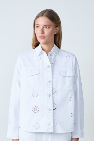 Veste en broderie anglaise Mordern Gypset - Blanc
