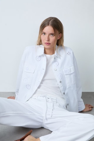 Veste en broderie anglaise Mordern Gypset - Blanc