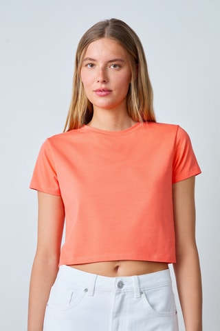 Crop top Vintage St Tropez - Orange