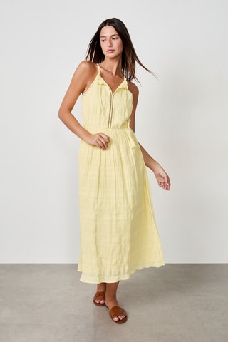 Robe longue Coastal Cowgirl - Jaune