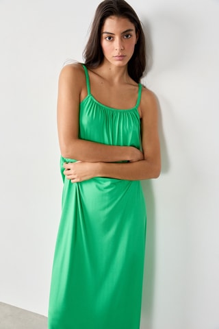 Robe longue Craty Retreat - Vert