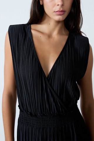 Robe plissée Mordern Gypset - Noir