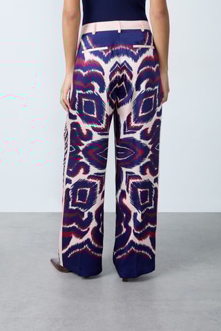 Pantalon Mordern Gypset - Bleu marine et rose